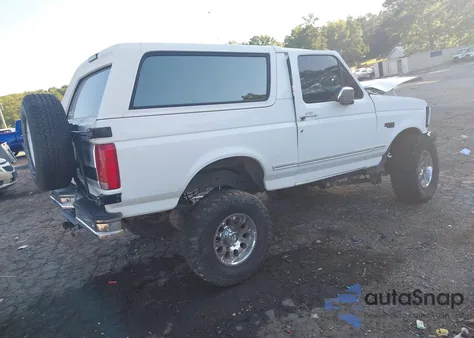 1995 Ford Bronco U100 из США, поврежденный, VIN 1FMEU15H4SLB01781